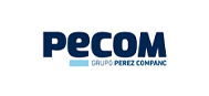 logo de Pecom, cliente de Alitaware socio estratégico para la transformación digital o digitalización de procesos industriales